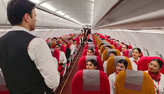 Niham Air India in-flight training program