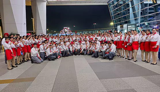 Niham Air India in-flight training program